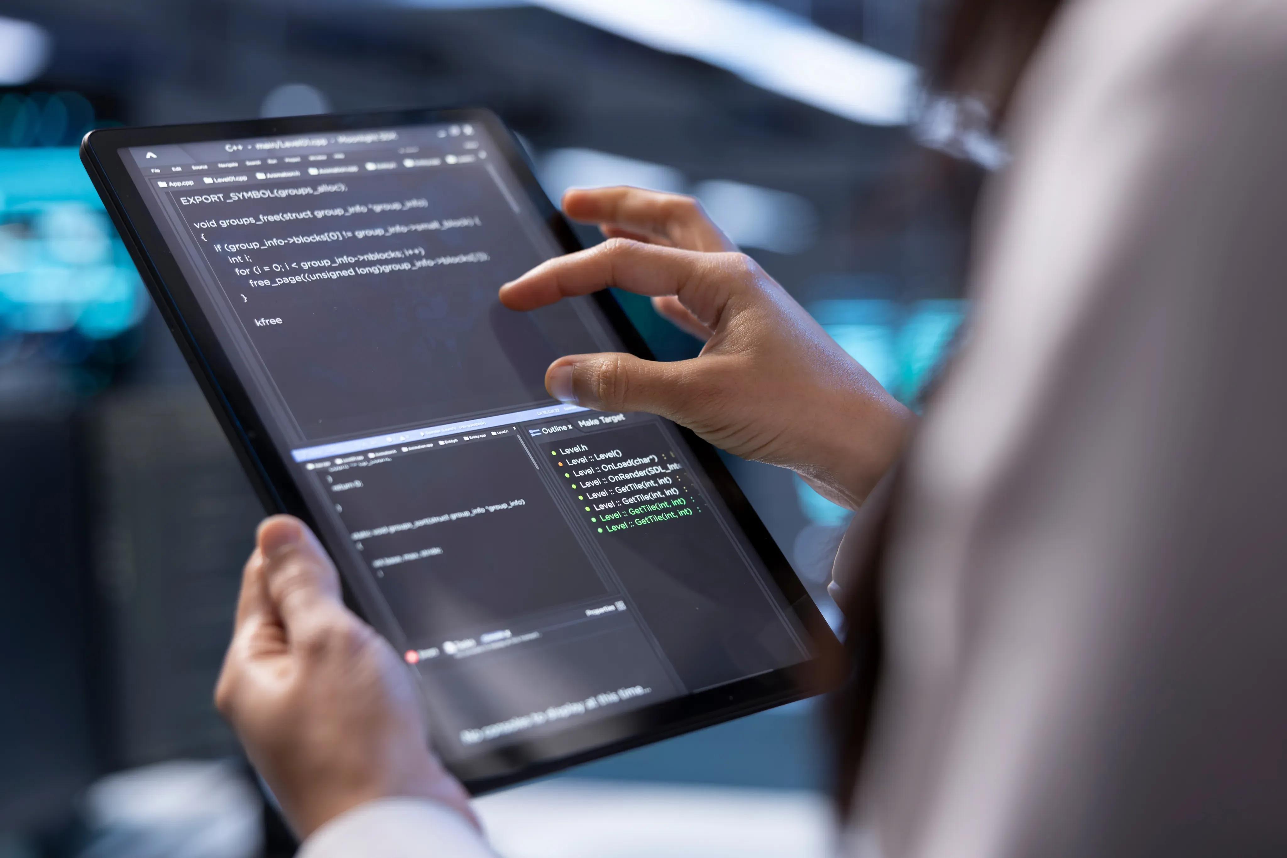 IT operations professional managing airline systems